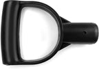 QWORK Plastic Spade Shovel with D-Grip Handle, 1" Polypropylene Shovel Handle for Digging & Raking