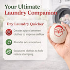 12 Pack XL Wool Dryer Balls – Premium – 100% Organic New Zealand Wool – Reusable Fabric Softener for Soft & Fluffy Clothes – Reduce Drying Time – Eco-Friendly & Safe Skin