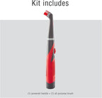 Rubbermaid Reveal Power Scrubber with Multi-Purpose Head, Cordless Electric Battery Powered Scrub Brush, Water Resistant, for Home/Kitchen/Bathroom/Grout/Tile/Shower/Tub