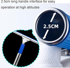 14 inch 35cm Car Windshield Glass Window Squeegee Bathroom Cleaner for Household Mirror Tile Wall Doors Cleaning (14in/35cm, Blue)