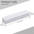 Norme 30 Pack Pumice Stones for Toilet Bowl Cleaning Scouring Pad Pumice Stick Cleaner for Cleaning Toilets, Bathtubs, Grills, Kitchen, Swimming Pools, Sinks, 5.9 x 1.4 x 0.9 Inch(White)