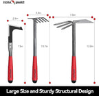 FLORA GUARD 7.7-Inch Folding Saw with 6 Piece Garden Tool Sets