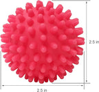 Dryer Balls 4 Pack - Non-Toxic Reusable Dryer Balls (Red)