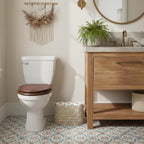 Toilet Paper Storage Basket,Boho Decorative Scalloped Baskets,Coastal Bathroom Decor,Hand-Woven Plastic Wicker Bathroom Accessories Organizer