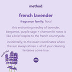 Method All-Purpose Cleaner Spray, French Lavender, Perfect for Most Counters, Tiles and More, 28 Fl Oz, (Pack of 8)