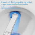 72 PCS Toilet Wand Refills,Toilet Cleaner Refill Pads Disposable Toilet Cleaning System Toilet Bowl Cleaners Scrubbing Pads for Sink Bathtub Wash Basin(Only Refills，Only Fits for Ucaimao)-Blue