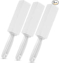 3 Pack Pumice Stone for Toilet Bowl Cleaning with Handle, Scouring Stick Remove Toilet Bowl Hard Water Rings, Calcium Buildup and Rust for Cleaning Toilet, Bathroom, Kitchen Sink, Grill (White)