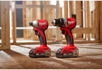 Milwaukee Electric - M18TRADE Compact BRUSHLESS 2-Tool Combo KIT