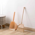 Children Small Broom and Dustpan Set,Learning Sweeping Tool,Kids Broom Kits,for Kitchen Bathroom Pet,Boys&Girls