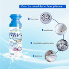 HERIOS Foam Drain Cleaner, Powerful Sink and, Liquid Hair Clog Remover, Foaming for Kitchen Drain, Sinks, Tubs (2 pc, 2, Count)