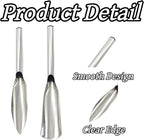 2 Piece Stainless Steel Gardening Tool Set Pointed and Flat Head Soil Scoop with Sifter Hand Digging and Potting Shovel for Soil Transport and Planting