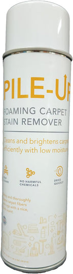 Pile-Up Foaming Carpet Stain Remover, Foaming Aerosol, 18 oz Net (3, 3 Pack)