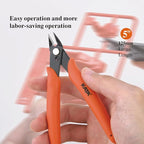 KATA 5-Pack Micro Wire Cutters, Precision Electronics Flush Cutter and Side Cutting pliers, Clean Cut for Model, Jewelry, Model Kits