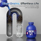 Drain Clog Remover Powerful Unclogging Sink Hair Cleaner for Kitchen, Shower Pipes and Drains (one size 2-2)