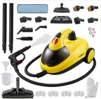 Heavy Duty Steam Cleaner with 2L Large Water Tank, 28-in-1 Multipurpose steam cleaner for home, High Temperature Deep Cleaning for Grout, Floor, Tile, Oven, Car, Window&Kitchen，no chemical