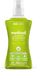 Method Liquid Laundry Detergent, Coconut + Cactus Water, 66 Loads Per Bottle, Stain Remover, 53.5 Fl Oz (Pack of 1)