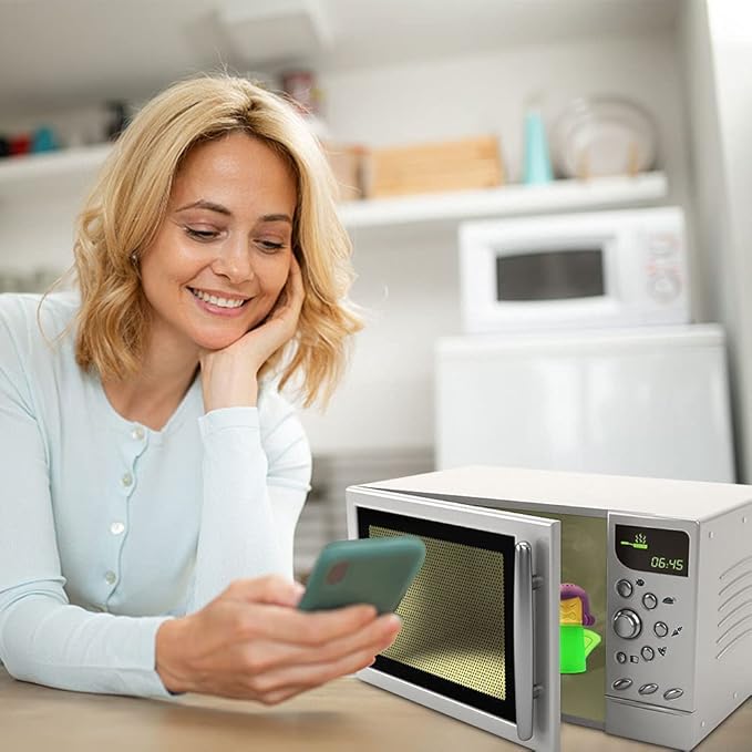 Abnaok Microwave Cleaner, 2 PCS Angry Mama Microwave Cleaner Microwave Oven Steam Cleaner Easily Clean in Minutes Cleans Add Vinegar and Water for Home or Office with English Manual