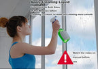 Double Sided Magnetic Window Cleaner, Outside Glass Wiper, 5-Gear Adjustable Outsider Glider Washing Brush Tool, for High-Rise Double Car Glazed Windows (0.3"-1.2")