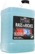 P & S PROFESSIONAL DETAIL PRODUCTS - Rags to Riches - Premium Microfiber Detergent, Deep Cleans and Restores, Safe on All Fabrics, Highly Concentrated, Next Generation Cleaning Technology (1 Gallon)