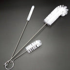 Living and Giving 3Pcs Set of Bottle Brush Flexible Cleaning Brushes Kitchen Nylon Multifunction Clean Brush Set