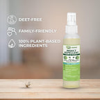 Mosquito Magician Natural Bug Spray for Body – Kid Safe Mosquito Repellent Spray with Natural Essential Oils, Kills, Repels, & Prevent Travel Size Bug Spray for Kids & Family – Rosemary, 4 OZ