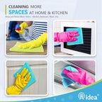 AIDEA Microfiber Cleaning Cloth-8PK, Soft Microfiber Towels for Cars, Absorbent Cleaning Rags, Lint-Free Streak-Free Wash Cloths for House, Kitchen, Window(12in.x16in.) (Pack of 2)