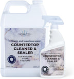 Countertop Cleaner & Sealer – Streak-Free Spray for Granite, Marble & Quartz | Cleans & Protects in One Step | USDA BioPreferred, Non-Toxic, No Film