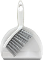 Mini Broom and Dustpan Set Small Dust pan & Brush Set Portable Cleaning Tools for Home Office RV Camping Learning (Grey)