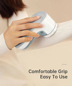 Rechargeable Fabric Shaver, Lint Remover, Electric Lint Shaver for Furniture & Clothes, Sweater Shaver & Pill Remover - Effivent, Effortlessly Remove Pilling, Lint, Fuzz from Woolen Coat, Gray