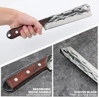 Survival Machete with Sheath for Cutting Trees, for Yard Work and for Bushcrafting Machetes Sickle Heavy Duty Machete for clearing Brush Garden Tools Construction Blade