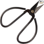 BambooMN 5.1" Heavy Duty Bonsai Forged Sharp Scissors - 10 Pieces