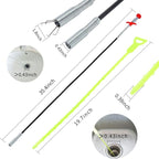 DR.PEN Flexible Grabber Claw Pick Up Reacher Tool (Drain Clog Remove Tool), With 4 Claws Bendable Hose Pickup Reaching Assist Tool for Litter Pick, Home and Kitchen Sink, Drains, Toilet (35.4 inch)