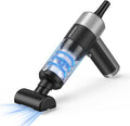 Mini Car Vacuum with 17000Pa High Power Suction,Portable Handheld Vacuum Blow & Suction,4 in 1 Cordless Small Vacuum Cleaner for Car,Home,Office,PC.Air Duster for Quick Cleaning of Small Areas