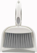 Mini Broom and Dustpan Set-Mini Whisk Set for Desk, Housekeeping, Office, Kitchen, Pet Nest, etc.,Daily Cleaning Necessity Plastic Mini Dustpan Set (Gray)
