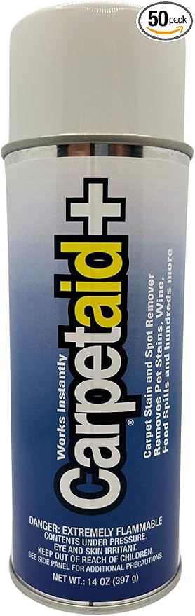 Professional Carpet Spot & Stain Remover – Removes Pet Stains, Coffee, Grease, Ink, & More – pH-Balanced Formula – 14 oz Can (1)