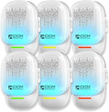T-26, Ultrasonic Pest Repeller Wall Plug-in Most Effective Than Repellents - Get Rid of - Rodents, Squirrels, Mice, Rats, Bats, Roaches, Ants, Spiders, Bed Bugs, Мosquito, Insects, Fleas (6 Pack)
