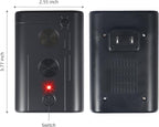 4 Pack Ultrasonic Bat Repellent Devices- Adjustable Frequency Convenient Bats Removal Device& Bird Repeller,Suitable for Bat Repellent for Attic for Home, Garage, Warehouse and Porches.