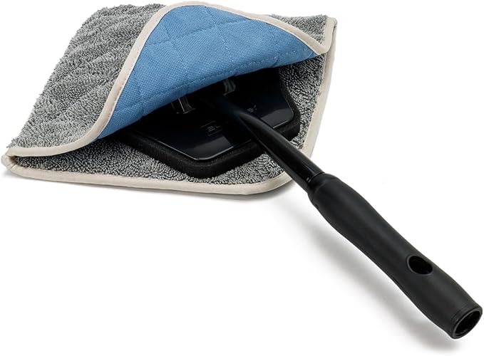 Autofiber The Reacher Glass Cleaning Kit w/Glass Flip Towels (Smooth/Twist)