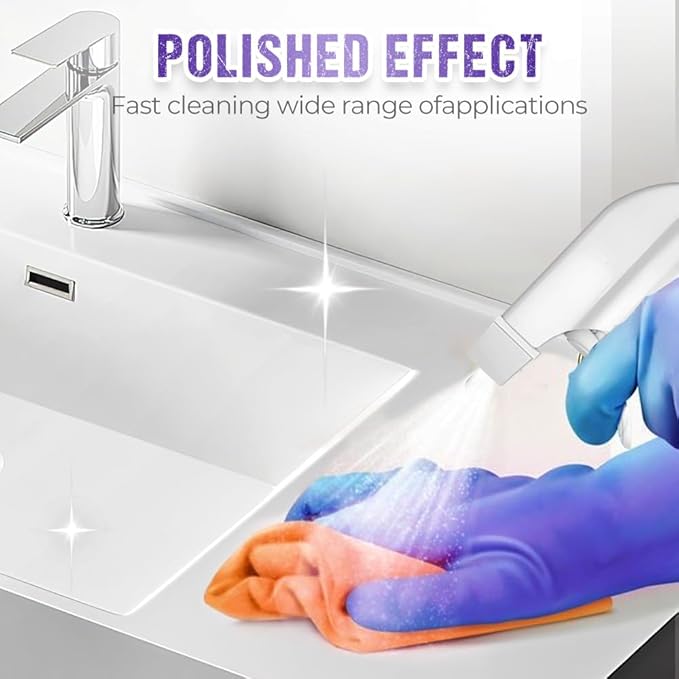 Fliwos Spray Oven Cleaner, 2026 Upgraded All-Purpose Spray Cleaner with Concentrated Cleaning Tablets, Multi-Surface Cleaning Spray for Oven, Grill, Kitchen, Bathroom and Home (1 Bottle+6 Pcs)