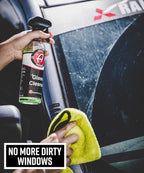 Adam's Polishes Glass Cleaner - Car Window Cleaner | Car Wash All-Natural Streak Free Formula for Car Cleaning | Safe On Tinted & Non-Tinted Glass | Won’t Strip Car Wax or Paint Protection