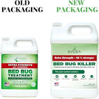 Hygea Natural Extra Strength Bed Bug & Mite Spray- Child & Pet friendly - Stain & Odor Free - 66% Stronger Natural Formula (128 oz)