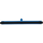 Vikan 77543 Squeegee,Fixed Head,Floor,24",PP/RB,Blue