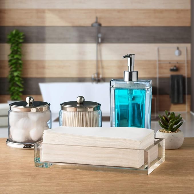 AMERICAN HOMESTEAD Disposable Hand Towels for Bathroom - White Linen-Like Guest Napkins - Ideal Paper Dinner Napkins or Bathroom Towels for Guests - 540 Count - Smooth - 15.5" x 12"