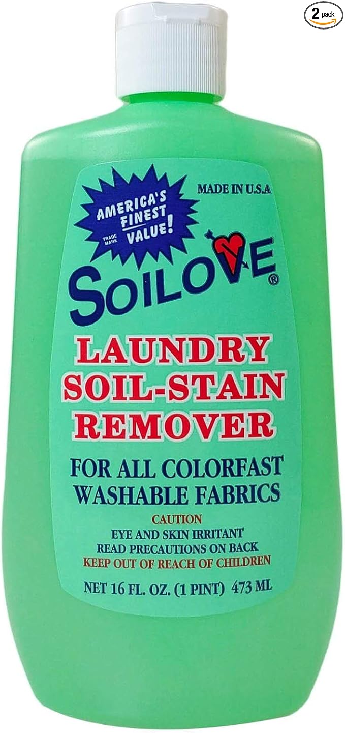 Soilove Laundry Soil-stain Remover (2 Pack Special!!!!!!)