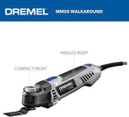 Dremel Multi-Max MM50-02 5 Amp Variable Speed Corded Oscillating Multi Tool Kit with 16 Accessories and Storage Bag - Ideal for Metal & Wood Cutting, Sanding, and Box Cutouts