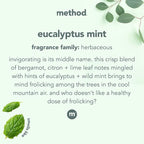 Method Daily Shower Spray Cleaner Refill; Eucalyptus Mint; 68 Ounce; 6 pack; Packaging May Vary