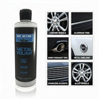 Metal Polish, 16 fl oz, Ultimate Show Shine, Cleans and Protects Aluminum, Stainless Steel, Brass, Copper, Silver, Gold