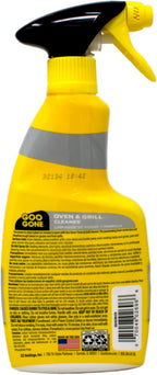 Goo Gone Oven & Grill Cleaner, Surface Safe, Removes Tough Baked-On Grease & Food Spills, Foaming Action, 14 fl oz