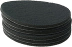 Utoolmart 7 Inch Scrubber Scouring Pads 1200 Grits Drill Scuffing Disc Hoop and Loop Surface Conditioning Disc Gray 6Pcs