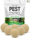 Pest Control, Rodent Repellent, Mouse Repellent Indoor/Outdoor, Peppermint Oil to Repel Rats, Roaches, Ants, Spiders & Moths, Mice Deterrent That Works for House, 3 Months Protection-5P